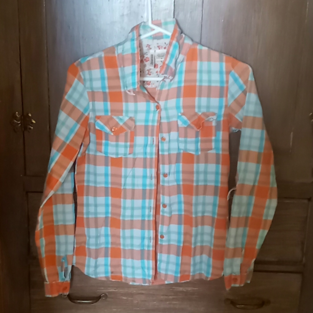 Orange flannel